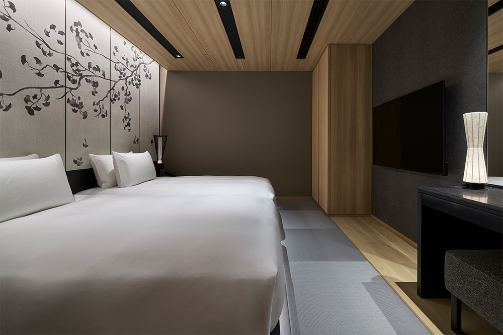 特注品ベッドカバーSANGETSU