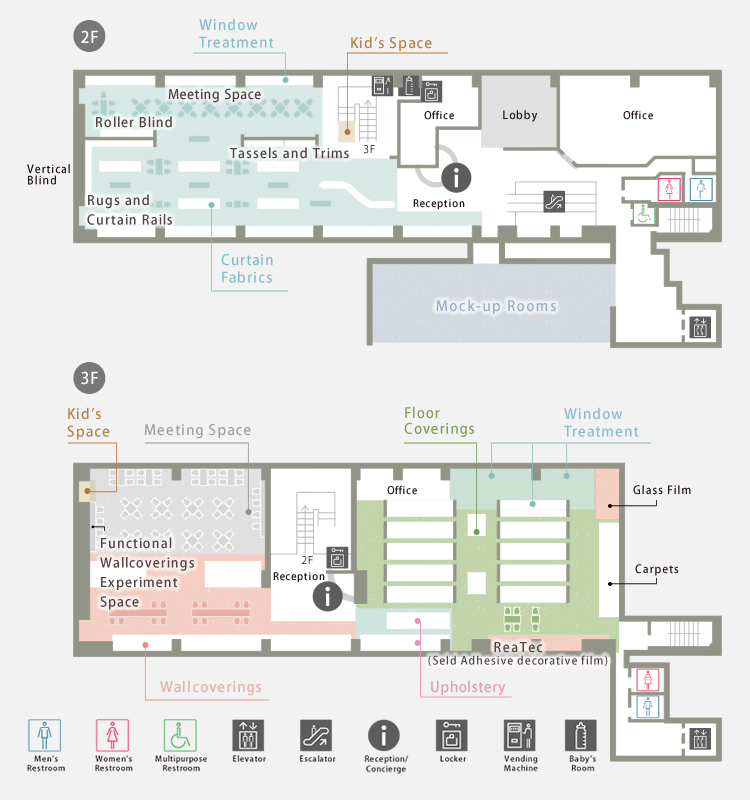 SANGETSU SHINAGAWA SHOWROOM Floor Map