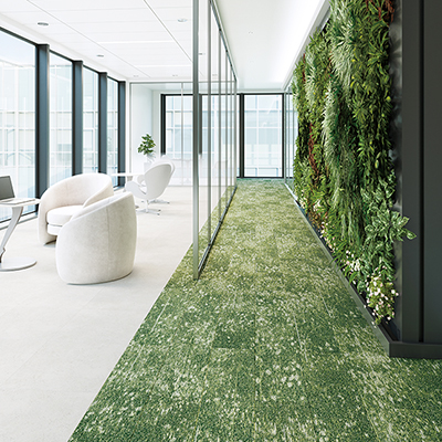 カーペットタイル デザイン貼り分け集 | サンゲツ