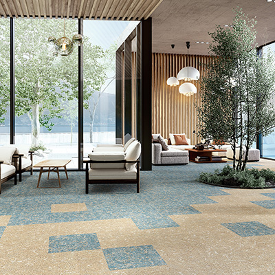 カーペットタイル デザイン貼り分け集 | サンゲツ