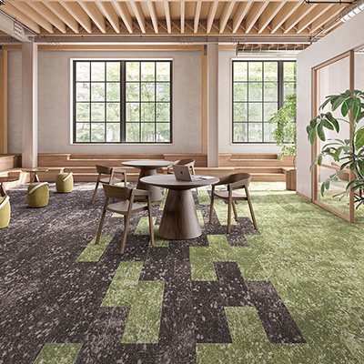 カーペットタイル デザイン貼り分け集 | サンゲツ