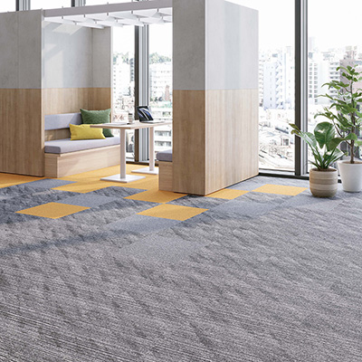 カーペットタイル デザイン貼り分け集 | サンゲツ