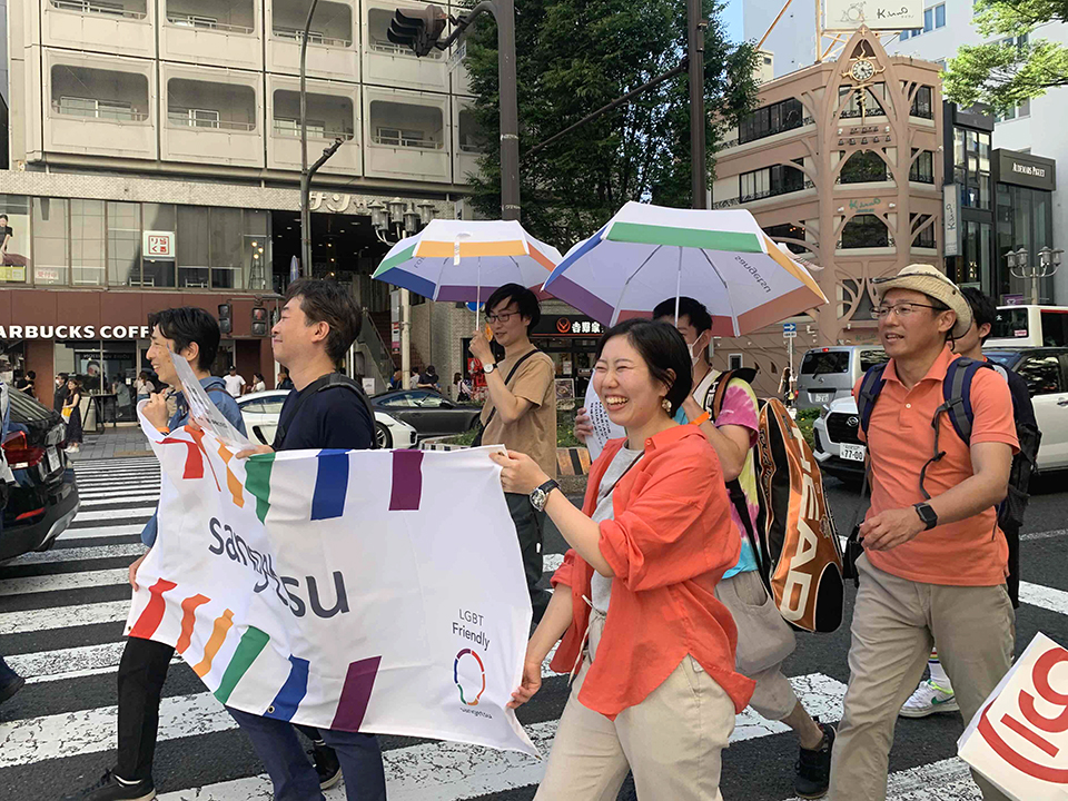 名古屋レインボープライド2024」に参加｜サンゲツ