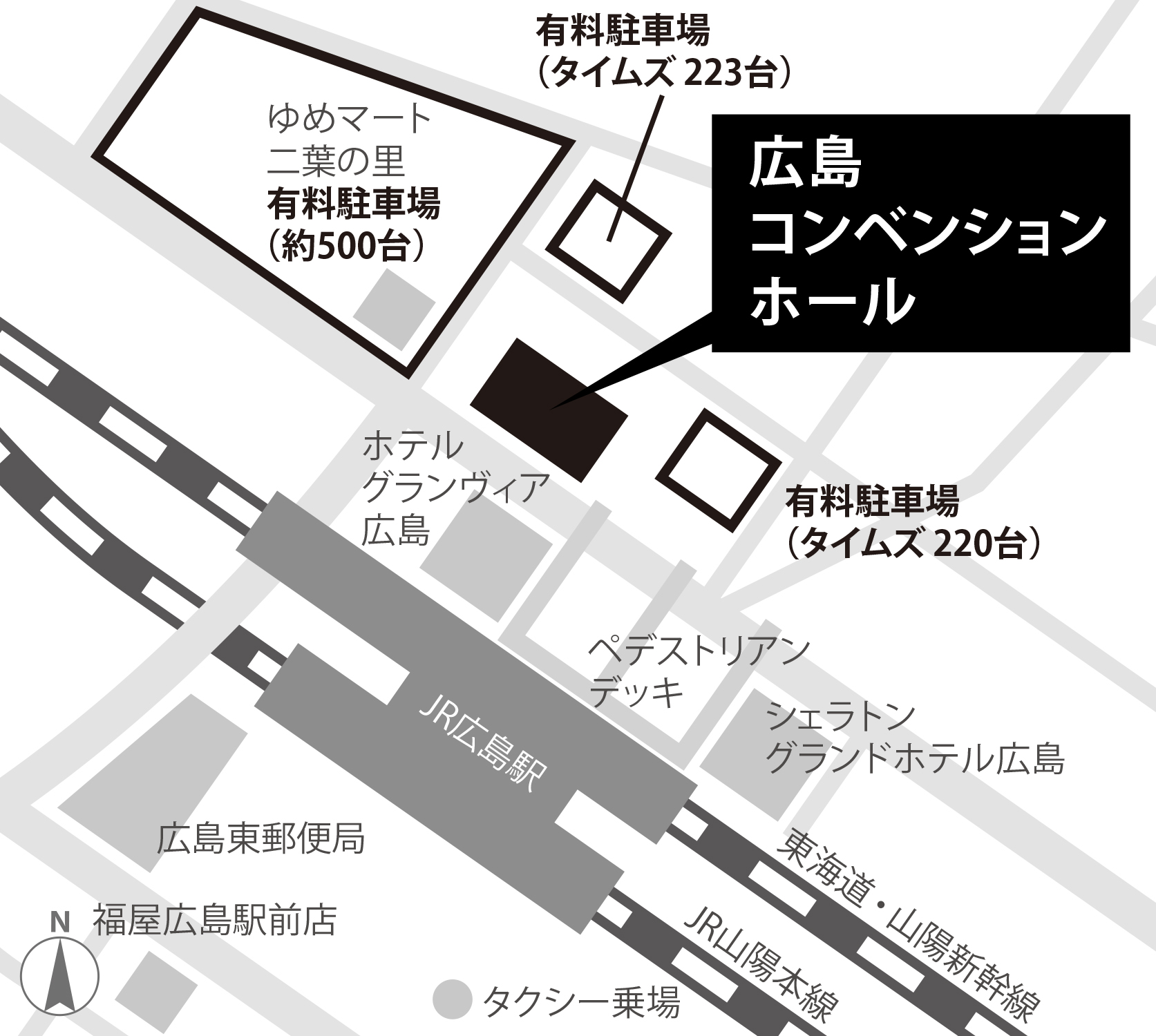 広島の地図画像