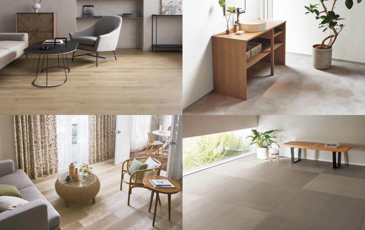 FLOOR TILE バリエーション豊かなラインアップ