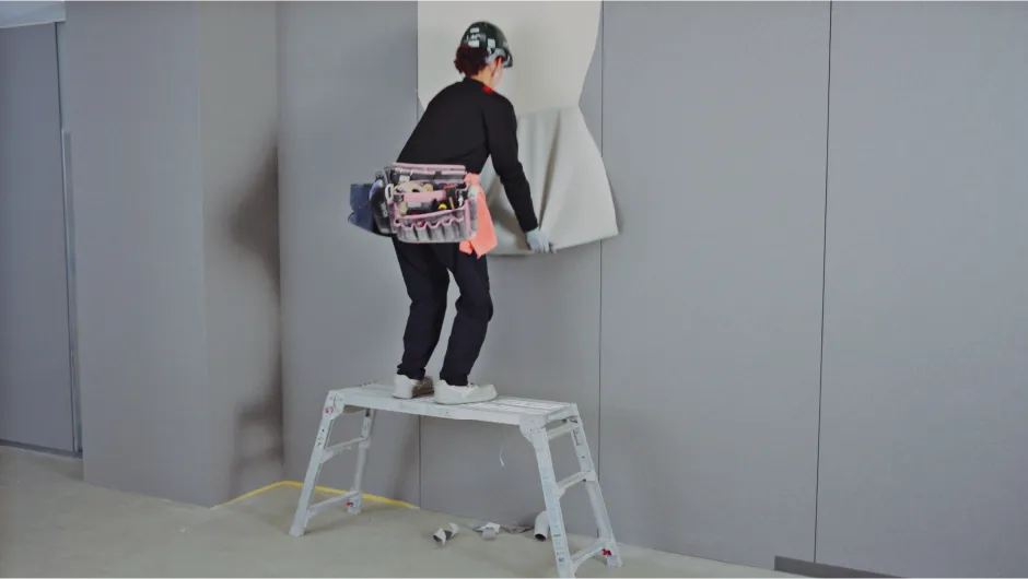 壁紙の貼り替え