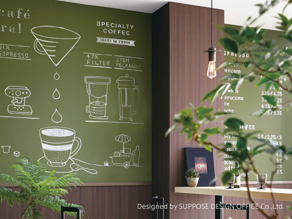 Designed SUPPOSE DESIGN OFFICE Co.,Ltd.